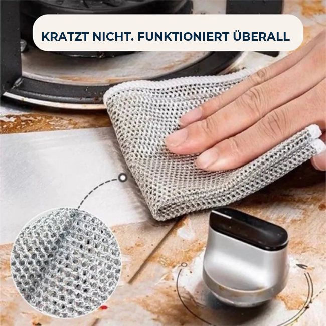 KitchenClean kratzt nicht und funktioniert überall